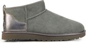 UGG Vrouwen Leren       Enkellaarsjes / Laarzen / Damesschoenen 1123634 - Grijs - Maat 39.5