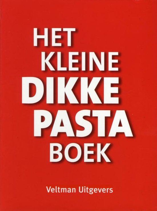 Cover van het boek 'Het kleine dikke pastaboek'