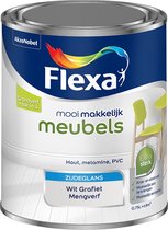 Flexa Mooi Makkelijk Verf - Meubels - Mengkleur - Wit Grafiet - 750 ml
