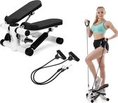 Mini stepper fitness- Zwart Wit - Thuisfitness - Cardio