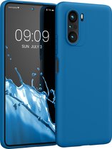 kwmobile telefoonhoesje voor Xiaomi Mi 11i / Poco F3 - Hoesje voor smartphone - Back cover in Caribisch blauw