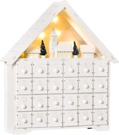 Adventskalender 24 Lades met LED 2-in-1 Ontwerp