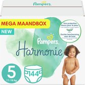 Pampers - Harmonie Pure - Maat 5 - Mega Maandbox - 144 luiers