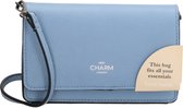 Charm London Stratford Schoudertas - Lichtblauw