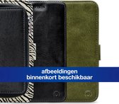 Motorola Moto G50 Hoesje - Mobilize - Classic Gelly Serie - Kunstlederen Bookcase - Zwart - Hoesje Geschikt Voor Motorola Moto G50