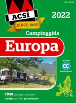 Omslag ACSI Campinggids  -   ACSI Campinggids Europa 2022 set