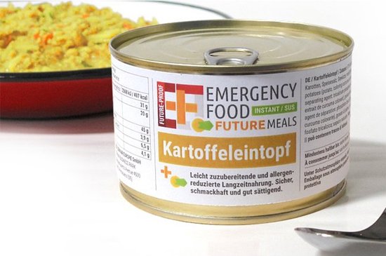 EF Emergency Food Potato Stew (110g) Aardappel Stoofpot Maaltijd Noodrantsoen