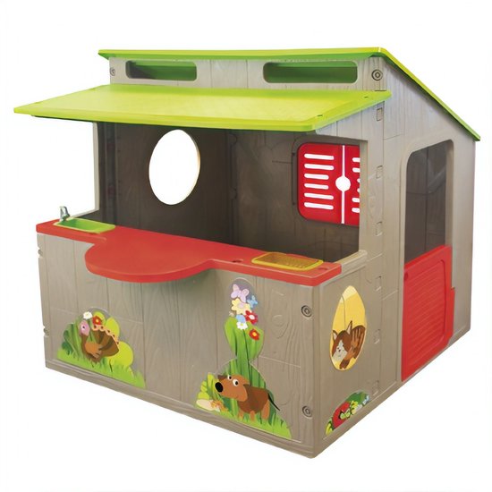 Paradiso Toys Kiosk speelhuis 139 x 118 cm