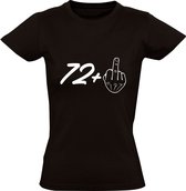 73 jaar Dames t-shirt | verjaardag | feest | cadeau | Zwart