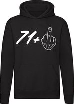 72 jaar hoodie | verjaardag | feest | unisex | trui | sweater | hoodie | capuchon