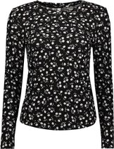 Jacqueline de Yong T-shirt Jdysvan L/s Top Jrs 15208205 Black Dames Maat - XL