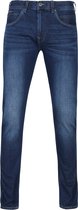 Vanguard - V850 Rider Jeans Stretch Denim Blauw - Maat W 32 - L 34 - Slim-fit