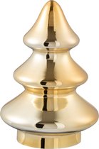 Kerstboom | glas | goud | 15x15x (h)20 cm