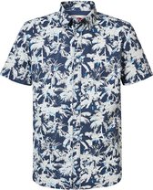 Petrol Industries Botanical shortsleeve shirt Heren - Maat XXXL