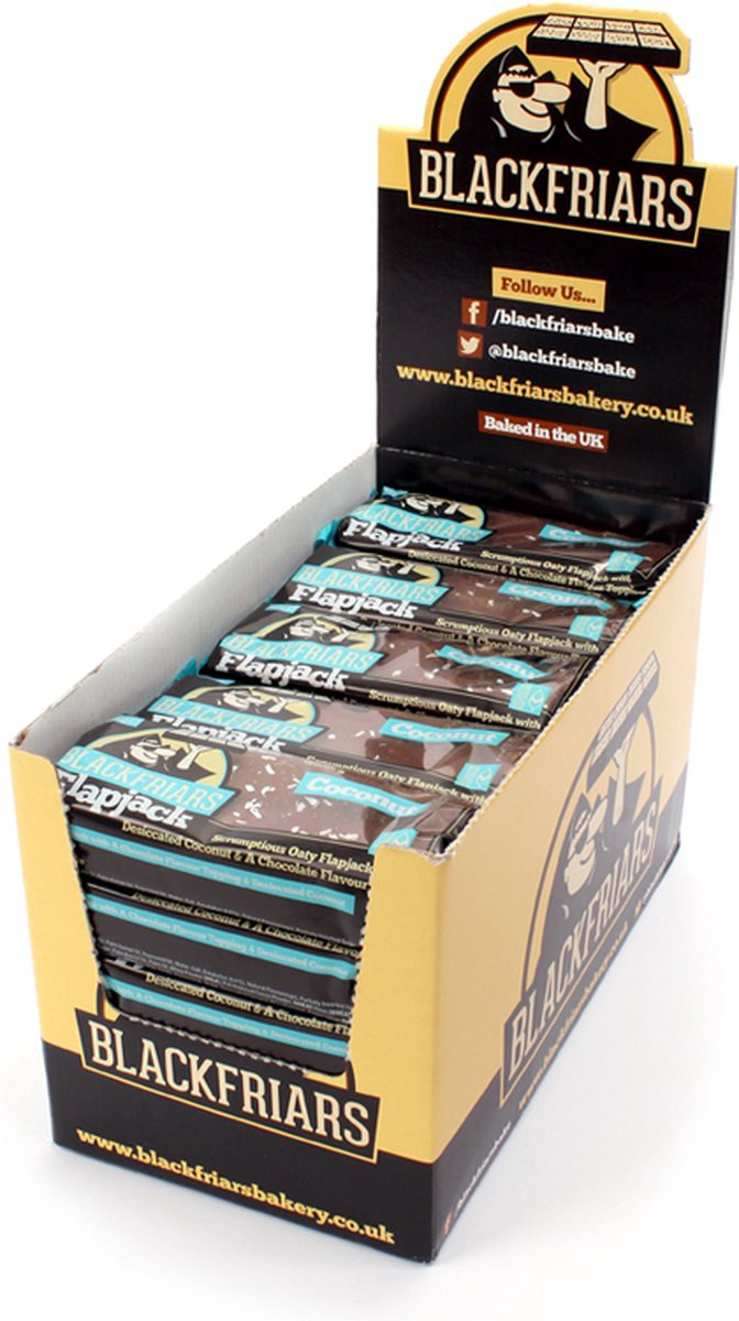 Goedkoopste Flapjacks 25x 110gr Coconut