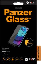PanzerGlass Case Friendly Screenprotector voor de Motorola Moto E20 - Zwart