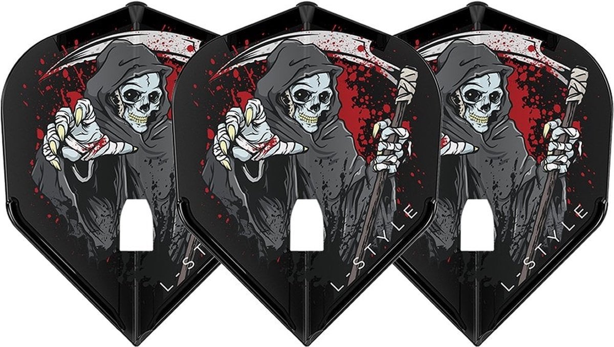 L-Style Champagne L3 Shape Adam Stella V1 Black - Dart Flights