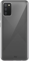 Samsung Galaxy A02s Hoesje - XQISIT - Flex Serie - TPU Backcover - Transparant - Hoesje Geschikt Voor Samsung Galaxy A02s