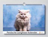 Calendrier d'anniversaire persan à poils longs | 35X24CM | Calendrier des anniversaires chats type Persian Longhair