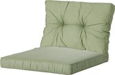 Madison Luxe & Florance Loungekussens | Basic Green | 60x60 + 60x43cm