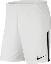 Nike - Dri-Fit League II Knit Shorts Youth – Witte Shorts-128 - 140