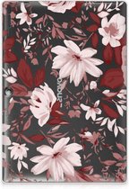 Hoesje Lenovo Tab 10 | Tab 2 A10-30 Silicone Tablet Hoes Design Watercolor Flowers met transparant zijkanten