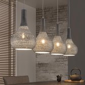 Crea Hanglamp 4L punch kegel / Grijs - Industrieel lampen  - Design Plafond lamp
