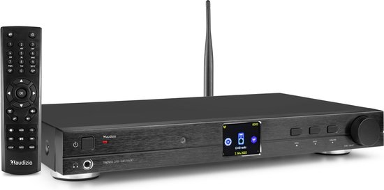 beet Bevestiging Uitputten Internetradio met Wifi en Bluetooth - Audizio Trento - DAB / FM - HiFi Radio  Receiver | bol.com