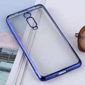 Xiaomi Mi 9T Hoesje - Mobigear - Royal Serie - TPU Backcover - Transparant / Blauw - Hoesje Geschikt Voor Xiaomi Mi 9T