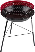 Bbq Collection Houtskoolbarbecue - 33 cm - Rood