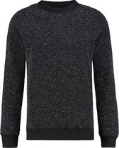 Purewhite -  Heren Slim Fit    Sweater  - Zwart - Maat S