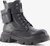Claudia Ghizzani dames veterboots - Zwart - Maat 39