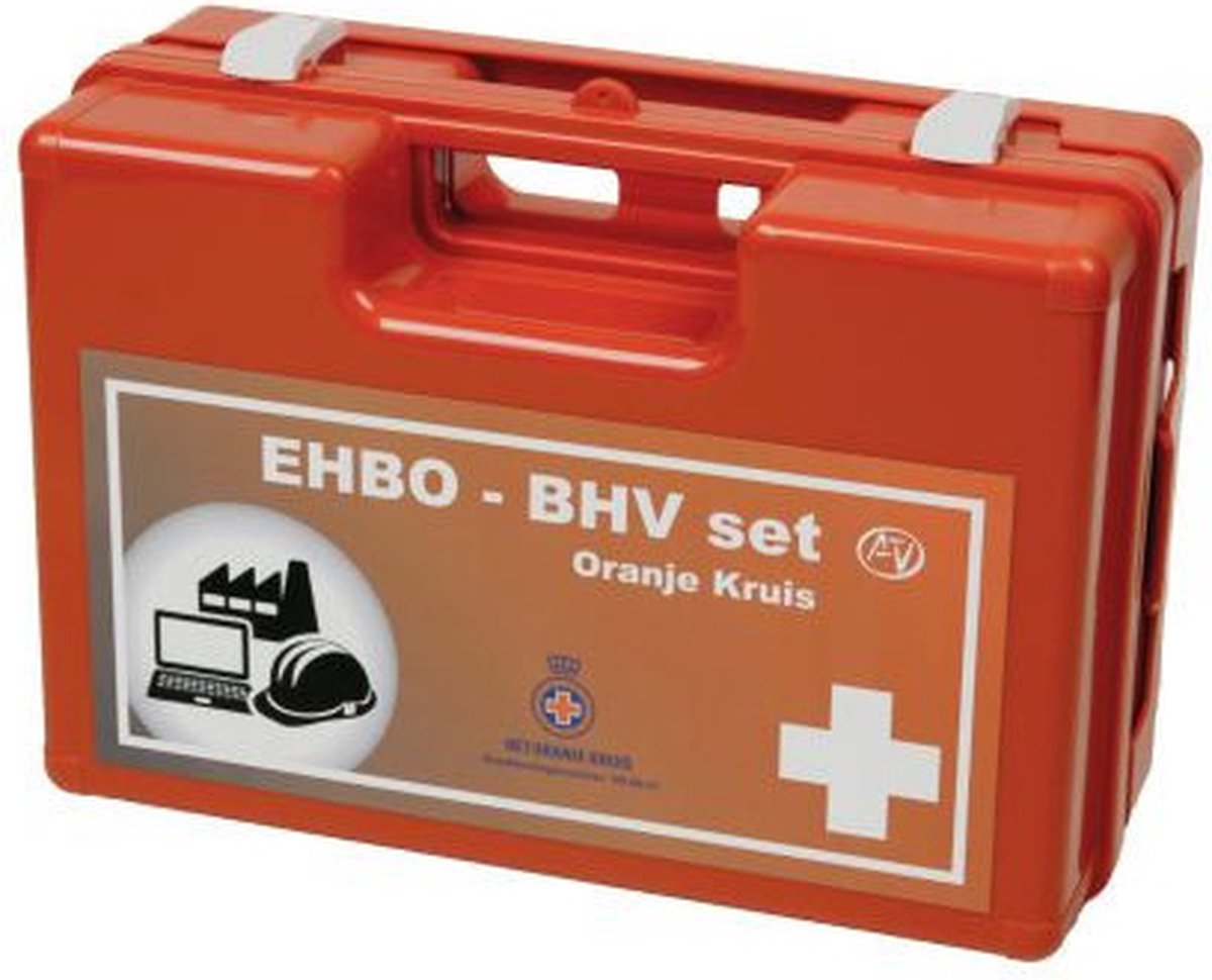 Goedkoopste EHBO - BHV set - Oranje Kruis