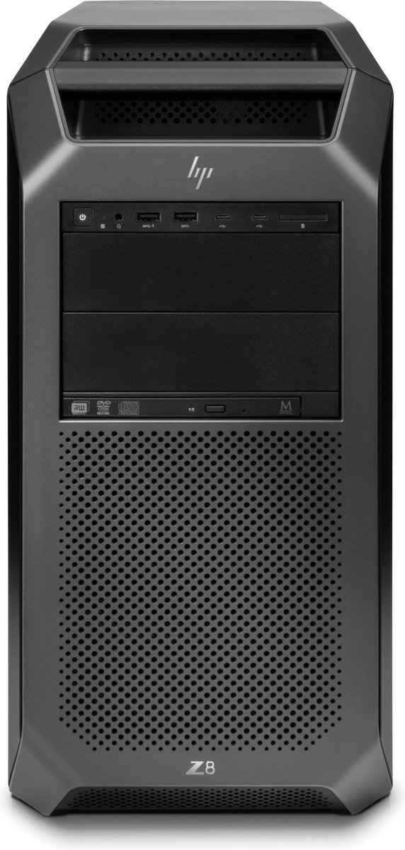 HP Workstation Z8 G4 Tower 6QN82EA 5120 Intel® Xeon® Gold 64 GB DDR4-SDRAM 256 GB SSD Windows 10 Pro Zwart