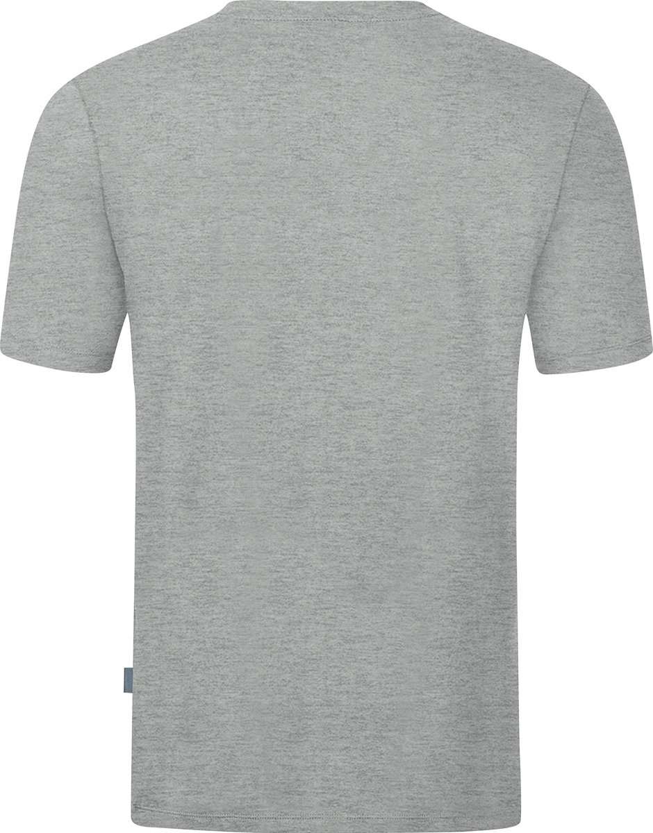 Jako Organic T-Shirt Heren - Lichtgrijs Gemeleerd | Maat: L