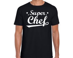 Super chef t-shirt heren - beroepen / cadeau chef XL