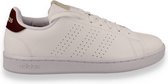 ADIDAS  heren Advantage wit/bordeau WIT 41