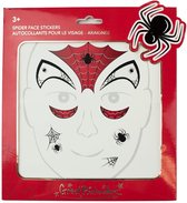 Great Pretenders Verkleden Gezicht Stickers Spider Man