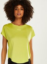 Hunkemöller Dames - Sport collectie - HKMX Sport t-shirt Asana  - Groen - maat L