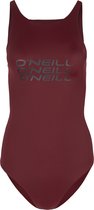 O'Neill - Performance badpak voor vrouwen - Logo - Nairobi Rood - maat XL (42)