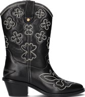 Fabienne Chapot Jolly Mid High Embroidery Boot Hoge laarzen - Dames - Zwart - Maat 36
