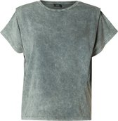 YESTA Hermina Jersey Shirt - Washed Grey - maat 2(50)