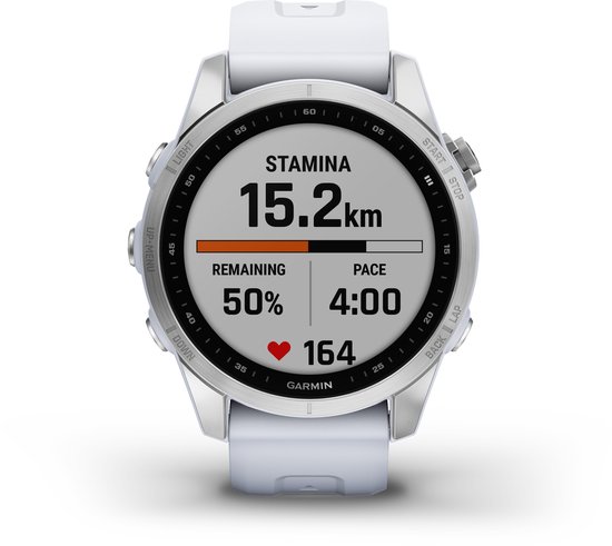 Garmin fenix 7S Multisport Smartwatch - Geavanceerde GPS Tracker - Multisport - 10ATM Waterdicht - Wit