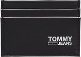 Tommy Hilfiger - TJM cc holder recycled leather - RFID - heren - black