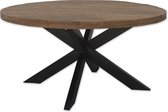 Brix - Ronde Monderne Eetkamertafel Brix -   Mangohout   - 140 cm - Bruin