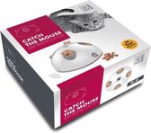M PETS Elektronische kattenspeelgoeddispenser van Friandisess - 24 x 24 x 12 cm - Wit
