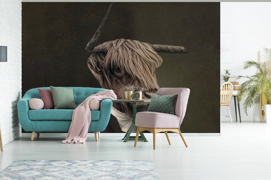 Papier Peint - Papier peint photo Maîtres Anciens - Highlander écossais - Costume - Largeur 420 cm x Hauteur 280 cm