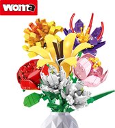 Woma Colorful Printed Flower Pattern Lego