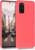 LuxeBass Hoesje geschikt voor Samsung Galaxy S20 Ultra siliconen hoesje - Licht roze - telefoonhoes - gsm hoes - gsm hoesjes