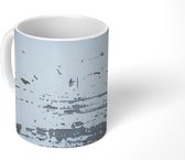 Mok - Staal - Platen - Roest - 350 ML - Beker - Uitdeelcadeautjes